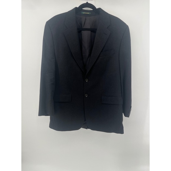 Lauren Ralph Lauren Other - Lauren Ralph Lauren Wool Cashmere Blazer Charcoal Grey Sport Coat Made in Canada